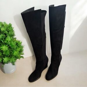 New Stuart Weitzman Over The Knee Suede Boots